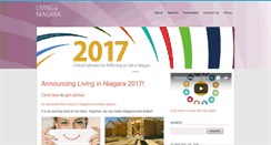 Desktop Screenshot of livinginniagarareport.com